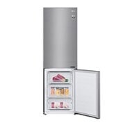 LG ​Kühl-Gefrierkombination |  ​341​ Liter Nutzinhalt | Energieeffizienzklasse ​C​ | ​Steel | ​186 cm​ |​ Inverter-Linearkompressor​ | ​GBB61PZGCN, GBB61PZGCN