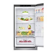 LG ​Kühl-Gefrierkombination |  ​341​ Liter Nutzinhalt | Energieeffizienzklasse ​C​ | ​Steel | ​186 cm​ |​ Inverter-Linearkompressor​ | ​GBB61PZGCN, GBB61PZGCN