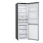 LG ​Kühl-Gefrierkombination |  ​341​ Liter Nutzinhalt | Energieeffizienzklasse ​C​ | ​Steel | ​186 cm​ |​ Inverter-Linearkompressor​ | ​GBB61PZGCN, GBB61PZGCN
