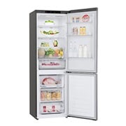 LG ​Kühl-Gefrierkombination |  ​341​ Liter Nutzinhalt | Energieeffizienzklasse ​C​ | ​Steel | ​186 cm​ |​ Inverter-Linearkompressor​ | ​GBB61PZGCN, GBB61PZGCN