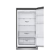 LG ​Kühl-Gefrierkombination |  ​341​ Liter Nutzinhalt | Energieeffizienzklasse​ E​ | ​Steel​ | ​186 cm​ |  Smart Inverter Kompressor​ ​| ​GBB61PZHMN, GBB61PZHMN