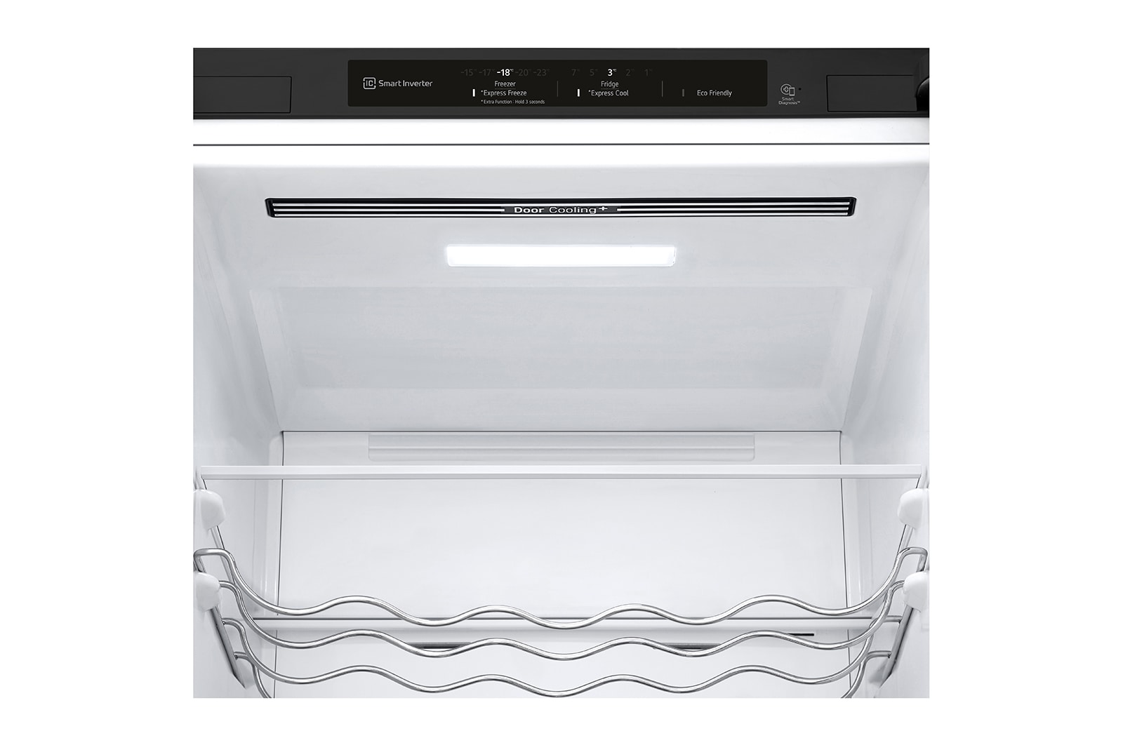 LG Kühl-Gefrierkombination (C, 384L, 203cm hoch) mit Smart Inverter Kompressor® | GBB62MCGCC1, GBB62MCGCC1
