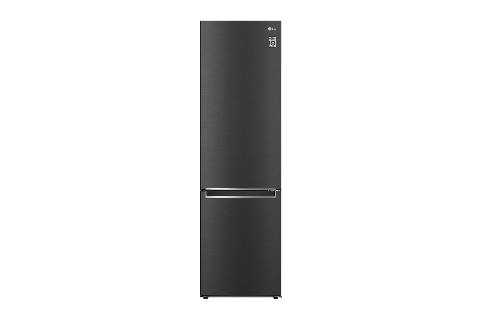 LG  Kühl-Gefrierkombination | 384 Liter Nutzinhalt | Energieeffizienzklasse C | Matte Black | 203 cm hoch | Smart Inverter Compressor® | GBB62MCGCN1, GBB62MCGCN1