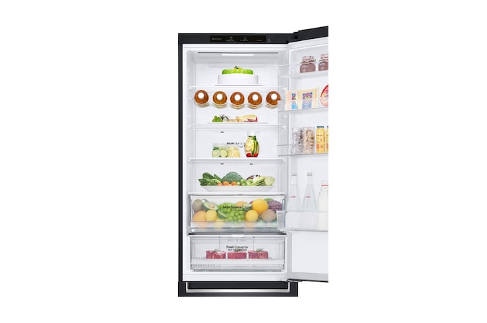 LG Kühl-Gefrierkombination (C, 384L, 203 cm hoch) mit Smart Inverter Compressor® | GBB62MCGCN1, GBB62MCGCN1