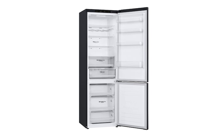LG Kühl-Gefrierkombination (C, 384L, 203 cm hoch) mit Smart Inverter Compressor® | GBB62MCGCN1, GBB62MCGCN1