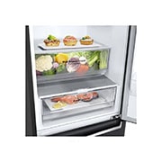 LG Kühl-Gefrierkombination (D, 384L, 203 cm hoch) mit Smart Inverter Compressor® | GBB62MCGGN, GBB62MCGGN