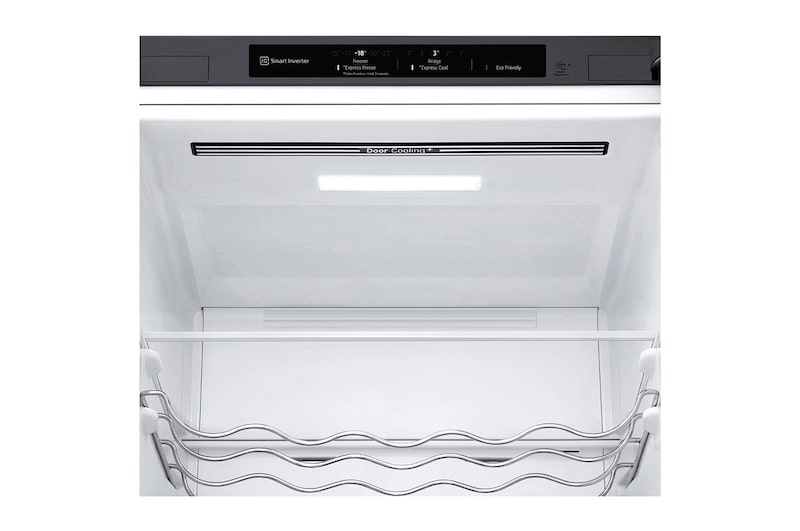 LG Kühl-Gefrierkombination (C, 384L, 203 cm hoch) mit Smart Inverter Compressor® | GBB62PZGCC1, GBB62PZGCC1