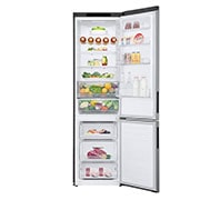 LG Kühl-Gefrierkombination (C, 384L, 203 cm hoch) mit Smart Inverter Compressor® | GBB62PZGCC1, GBB62PZGCC1