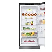 LG Kühl-Gefrierkombination |  ​384​ Liter Nutzinhalt | Energieeffizienzklasse ​C​ | ​Steel | ​203 cm​ hoch | Smart Inverter Compressor® | GBB62PZGCC1, GBB62PZGCC1