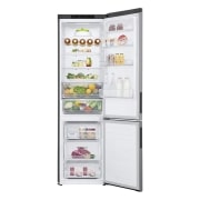 LG Kühl-Gefrierkombination |  ​384​ Liter Nutzinhalt | Energieeffizienzklasse ​C​ | ​Steel | ​203cm​ | Compressor | ​GBB62PZGCC, GBB62PZGCC