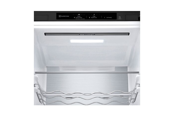 LG Kühl-Gefrierkombination (B, ​384​L,​ ​203 cm hoch)​ mit 137 kWh/a & Inverter Linear Compressor®​ | ​GBB72MCVBN, GBB72MCVBN