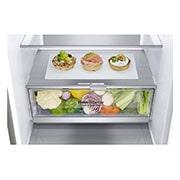 LG Kühl-Gefrierkombination (B, 384L, 203 cm hoch) mit 137 kWh/a & Inverter Linear Compressor® | GBB72NSVBN, GBB72NSVBN