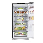 LG Kühl-Gefrierkombination | 384 Liter Nutzinhalt | Energieeffizienzklasse B | Noble Steel | 203 cm hoch | Inverter Linear Compressor®  | GBB72NSVBN, GBB72NSVBN