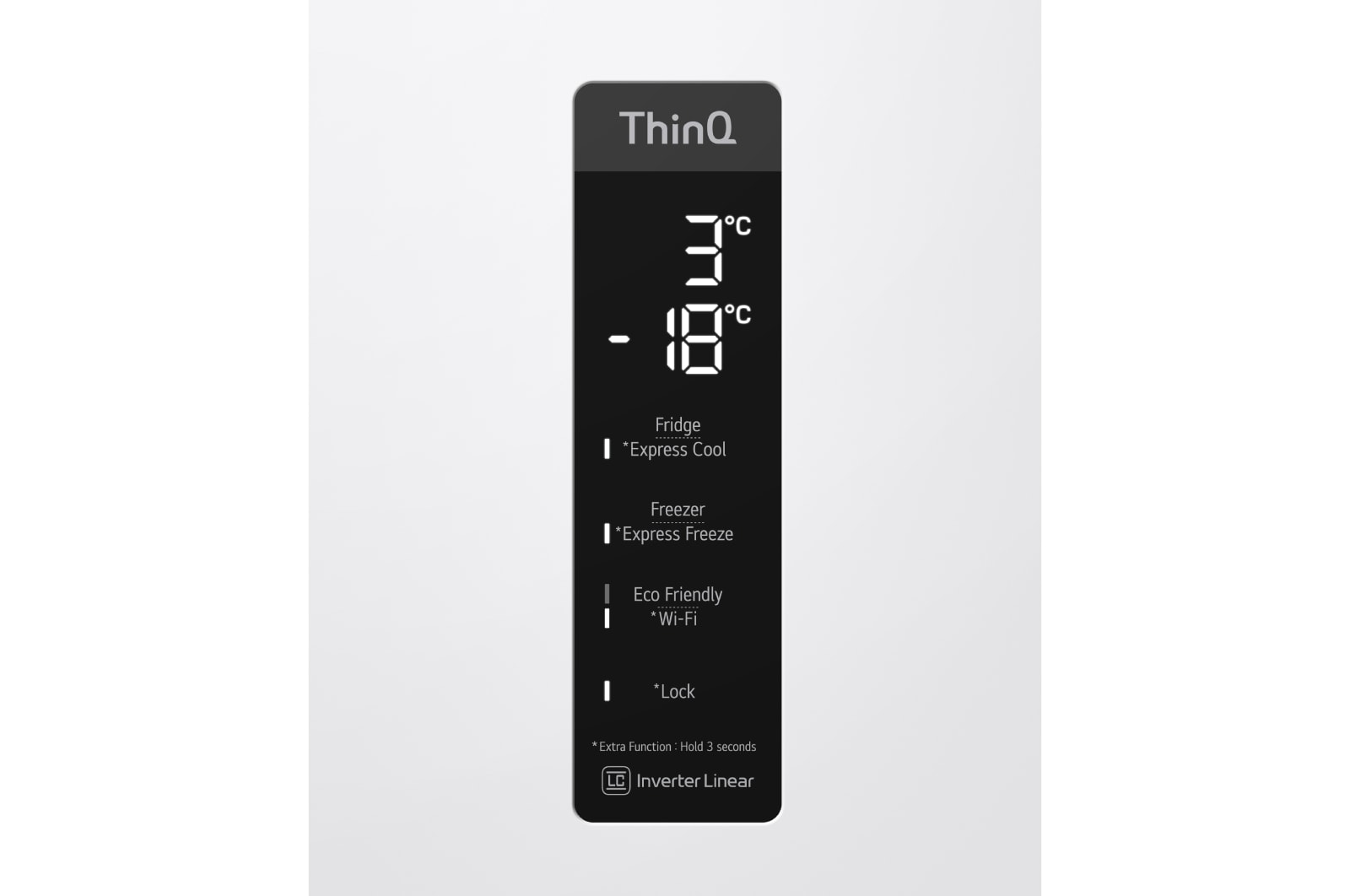 LG Kühl-Gefrierkombination | 384 Liter Nutzinhalt | LINEARCooling™ | Total No Frost , GBB72SWDFN