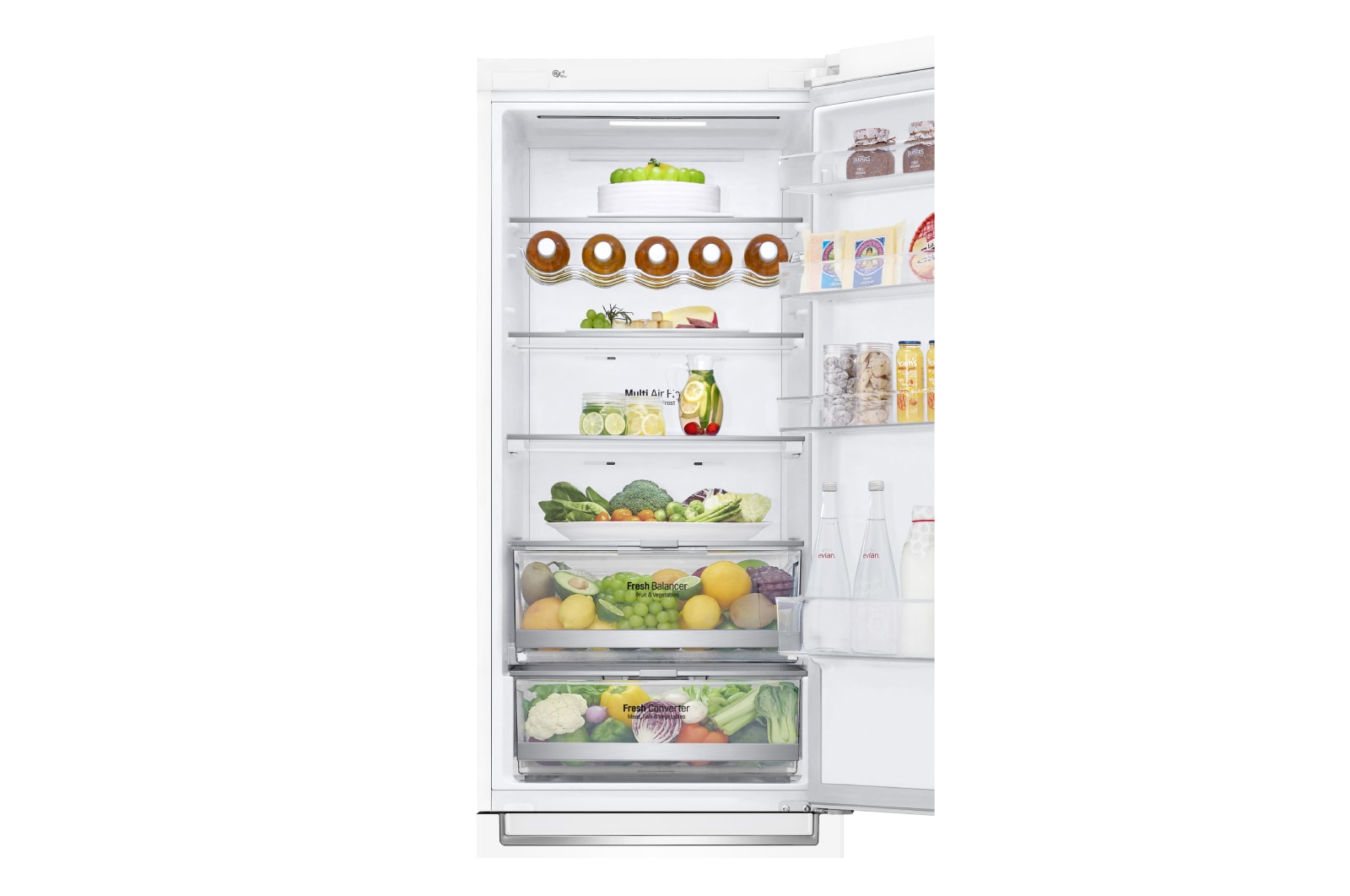 LG Kühl-Gefrierkombination | 384 Liter Nutzinhalt | LINEARCooling™ | Total No Frost , GBB72SWDFN