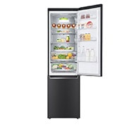 LG Kühl-Gefrierkombination | 384 Liter Nutzinhalt | Energieeffizienzklasse B | Matte Black | 203 cm hoch | Centum System | GBB92MCABP, GBB92MCABP