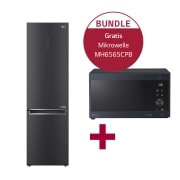 Vorderseite von Kühl-Gefrierkombination GBB92MCACP &amp; Mikrowelle mit Smart Inverter Technologie MH6565CPB GBB92MCACP.MH65CPB