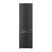 LG Kühl-Gefrierkombination | 384 Liter Nutzinhalt | Energieeffizienzklasse A | Matte Black | 203 cm  hoch | Centrum System | GBB92MCB1P, GBB92MCB1P