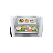 LG Kühl-Gefrierkombination | 384 Liter Nutzinhalt | Energieeffizienzklasse A | Matte Black | 203 cm  hoch | Centrum System | GBB92MCB1P, GBB92MCB1P