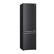 LG Kühl-Gefrierkombination | 384 Liter Nutzinhalt | Energieeffizienzklasse A | Matte Black | 203 cm  hoch | Centrum System | GBB92MCB1P, GBB92MCB1P