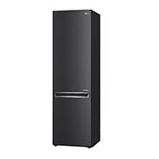 LG Kühl-Gefrierkombination | 384 Liter Nutzinhalt | Energieeffizienzklasse A | Matte Black | 203 cm  hoch | Centrum System | GBB92MCB1P, GBB92MCB1P