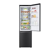 LG Kühl-Gefrierkombination | 384 Liter Nutzinhalt | Energieeffizienzklasse A | Matte Black | 203 cm  hoch | Centrum System | GBB92MCB1P, GBB92MCB1P