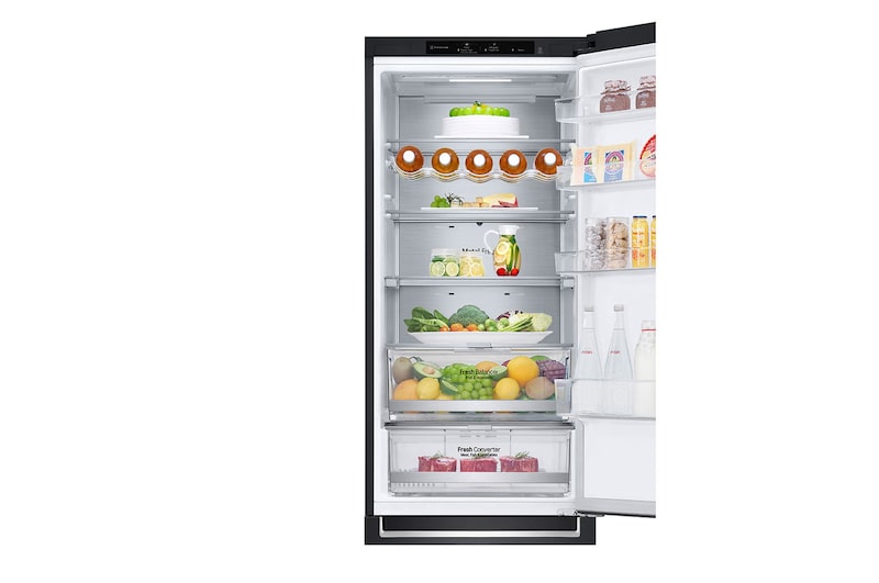 LG Kühl-Gefrierkombination (A, 384L, 203cm hoch) mit nur 97kWh & Inverter Linear Compressor® | GBB92MCB2P, GBB92MCB2P