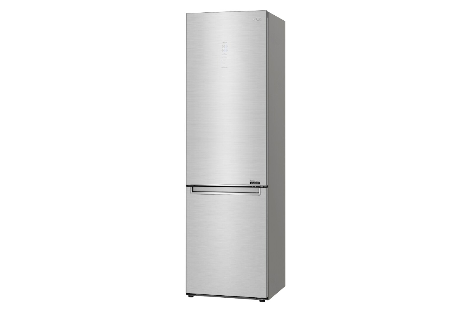 LG ​Kühl-Gefrierkombination | 384​ Liter Nutzinhalt | Energieeffizienzklasse ​B ​| ​Premium Edelstahl​ | ​203 cm​ hoch | ​Inverter-Linearkompressor​ | ​GBB92STABP, GBB92STABP