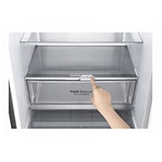 LG Kühl-Gefrierkombination | 384 Liter Nutzinhalt | Energieeffizienzklasse C | Premium Stainless Steel | GBB92STACP, GBB92STACP