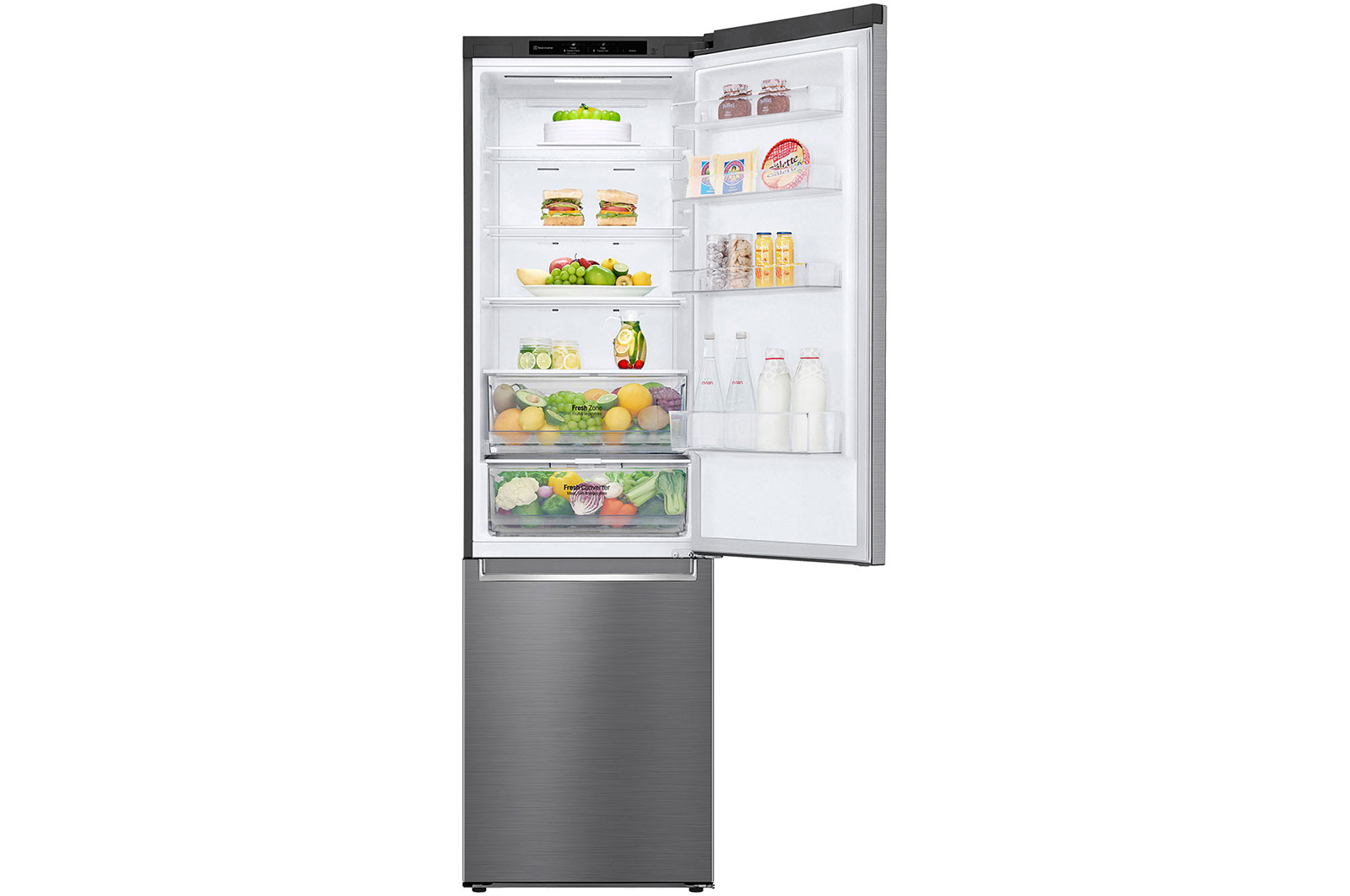 Front top open with food