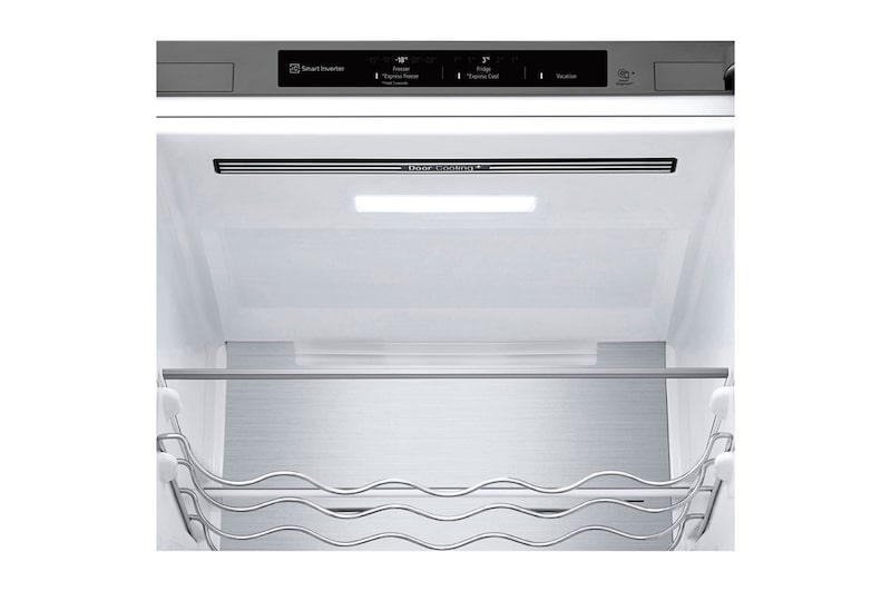 LG Kühl-Gefrierkombination (EEK B, 387L, 203 cm hoch) mit 138 kWh/a & Smart Inverter Compressor® | GBV7280BMB, GBV7280BMB