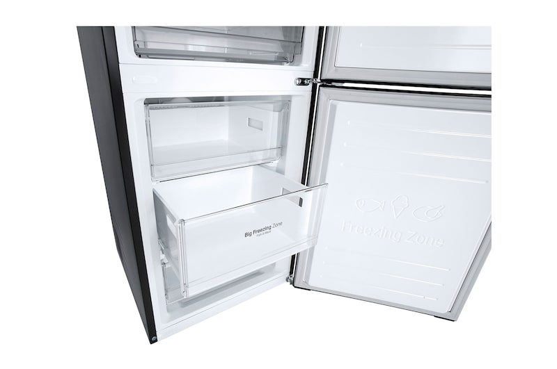 LG Kühl-Gefrierkombination (A, 384L, 203cm hoch) mit 110 kWh/a & Inverter Linear Compressor® | GBP62MCNAC, GBP62MCNAC