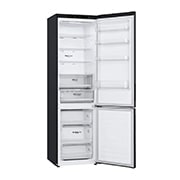 LG Kühl-Gefrierkombination | 384 Liter Nutzinhalt | Energieeffizienzklasse B | Matte Black | 203 cm | Inverter Linear Kompressor® | GBP62MCNBC, GBP62MCNBC