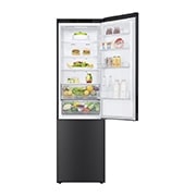 LG Kühl-Gefrierkombination | 384 Liter Nutzinhalt | Energieeffizienzklasse B | Matte Black | 203 cm | Inverter Linear Kompressor® | GBP62MCNBC, GBP62MCNBC