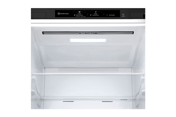 LG Kühl-Gefrierkombination (B, 384L, 203cm hoch) mit 137 kWh/a & Inverter Linear Compressor® | GBP62MCTBC, GBP62MCTBC