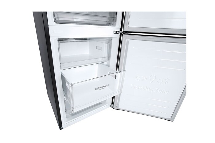 LG Kühl-Gefrierkombination (B, 384L, 203cm hoch) mit 137 kWh/a & Inverter Linear Compressor® | GBP62MCTBC, GBP62MCTBC