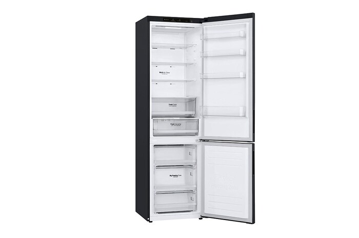 LG Kühl-Gefrierkombination (B, 384L, 203cm hoch) mit 137 kWh/a & Inverter Linear Compressor® | GBP62MCTBC, GBP62MCTBC