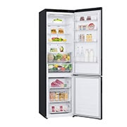 LG Kühl-Gefrierkombination | 384 Liter Nutzinhalt | Energieeffizienzklasse B | Matte Black | 203 cm | Inverter Linear Compressor® | GBP62MCTBC, GBP62MCTBC