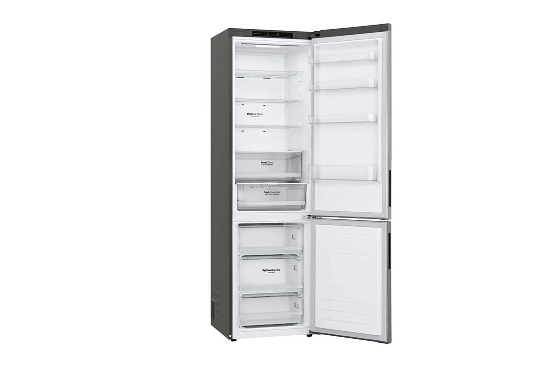 LG Kühl-Gefrierkombination (EEK A, 384L, 203cm hoch) mit 110 kWh/a & Inverter Linear Compressor® | GBP62PZNAC, GBP62PZNAC