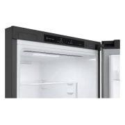 LG Kühl-Gefrierkombination | 384 Liter Nutzinhalt | Energieeffizienzklasse B | Steel | 203 cm | Inverter-Linearkompressor | GBP62PZNBC, GBP62PZNBC