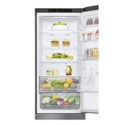 LG Kühl-Gefrierkombination | 384 Liter Nutzinhalt | Energieeffizienzklasse B | Steel | 203 cm | Inverter-Linearkompressor | GBP62PZNBC, GBP62PZNBC