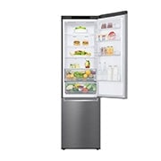 LG Kühl-Gefrierkombination | ​384​ Liter Nutzinhalt | Energieeffizienzklasse ​C​ | Edelstahl​ ​|​ ​203 cm​ hoch | Smart Inverter Compressor®️ ​ ​| ​GBP62PZNCN1, GBP62PZNCN1