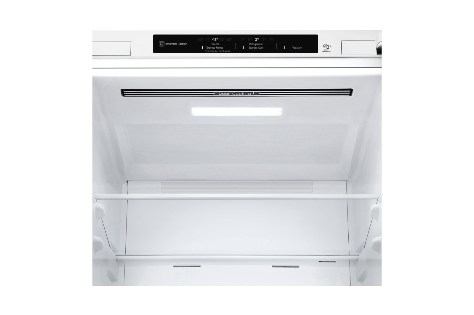 LG Kühl-Gefrierkombination (A, 384L, 203cm hoch) mit 110 kWh/a & Inverter Linear Compressor® | GBP62SWNAC, GBP62SWNAC