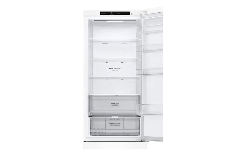 LG Kühl-Gefrierkombination (A, 384L, 203cm hoch) mit 110 kWh/a & Inverter Linear Compressor® | GBP62SWNAC, GBP62SWNAC