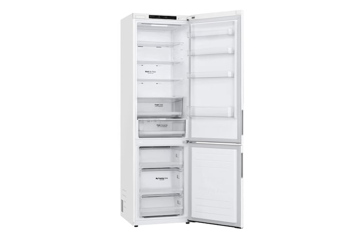 LG Kühl-Gefrierkombination (A, 384L, 203cm hoch) mit 110 kWh/a & Inverter Linear Compressor® | GBP62SWNAC, GBP62SWNAC