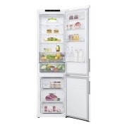 LG Kühl-Gefrierkombination (A, 384L, 203cm hoch) mit 110 kWh/a & Inverter Linear Compressor® | GBP62SWNAC, GBP62SWNAC