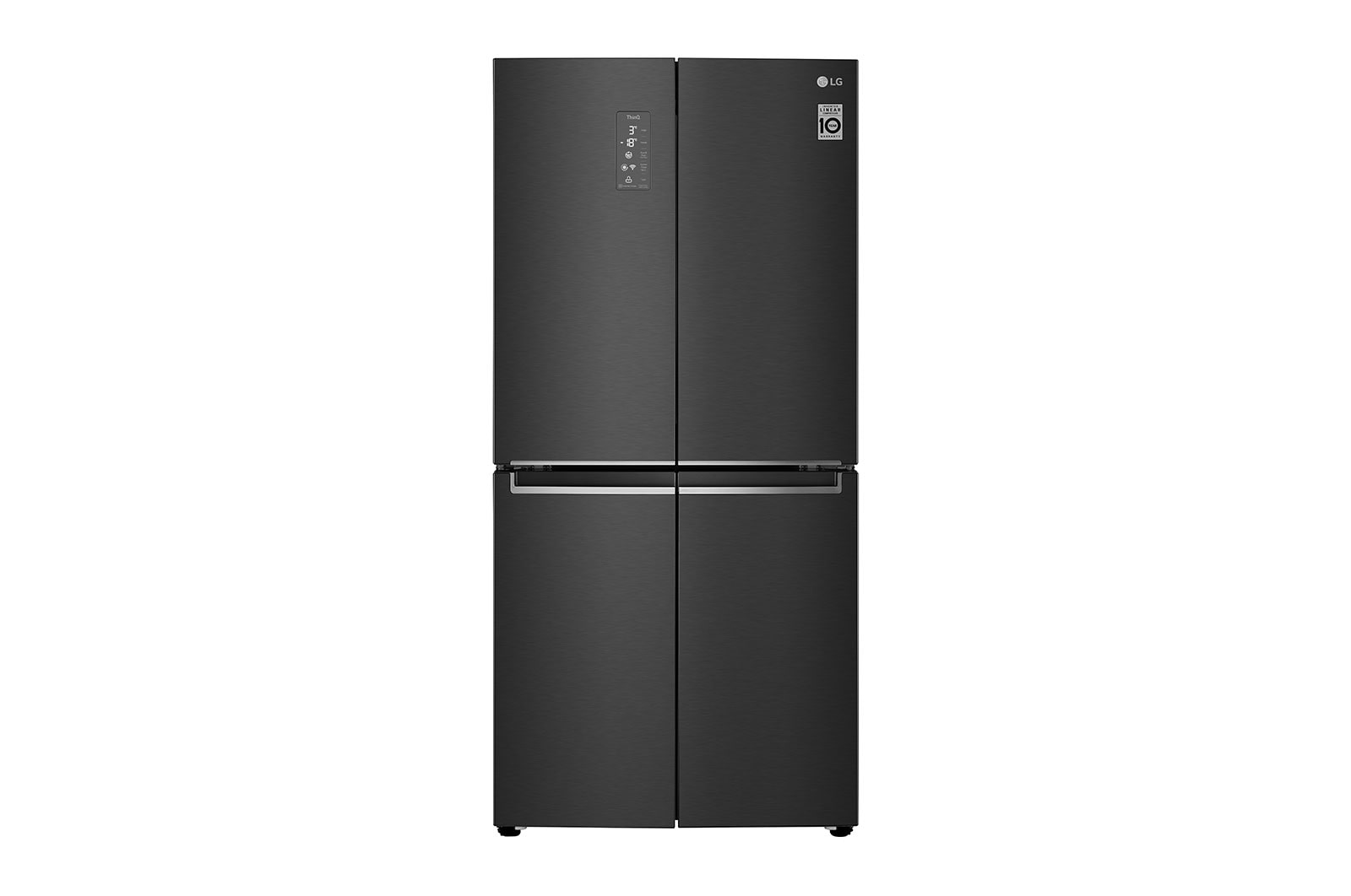 | Matte Black DE GMB844MC4E Kapazität Slim | Liter 530 Multi-Door Steel | GMB844MC4E LG - E | Fit Energieeffizienzklasse |