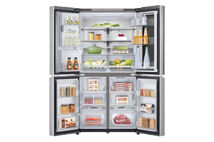 front view with food 