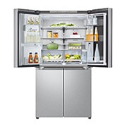 LG InstaView® Multi-Door Kühlschrank (E, 637L, 179,2cm hoch) mit Eis-, Crushed Ice- und Wasserspender & internem Wassertank | GMG961MBKE, GMG961MBKE