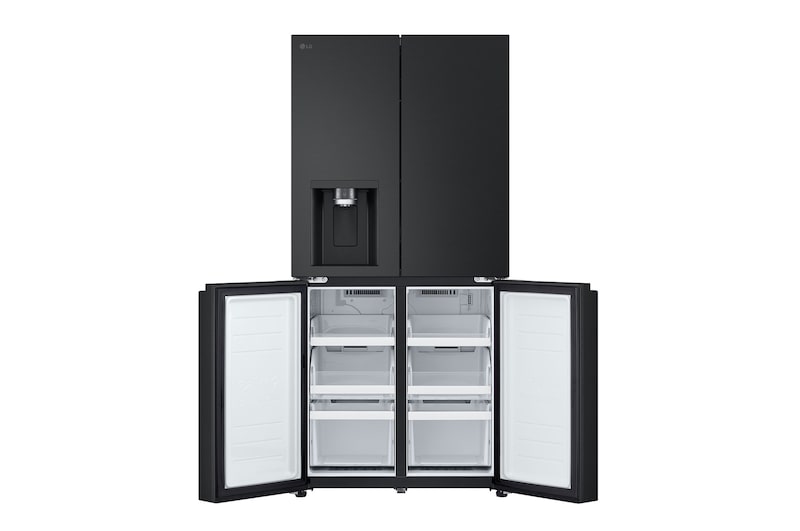 Front bottom all door open without food